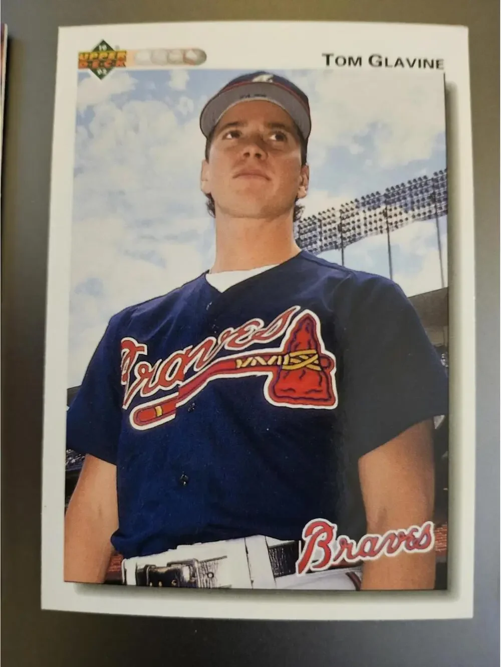 1992 Upper Deck Baseball #342 Tom Glavine Atlanta Braves HOF